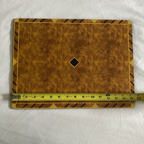 Lynn Chase Designs Art Deco Wooden Placemats $75 each - Picture 5 of 10